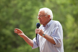 Vermont Senator Bernie Sanders