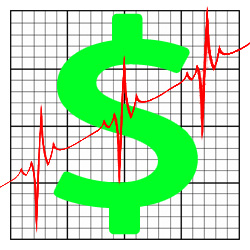 Mock chart of rising insurance rates