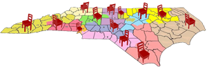 NC congressional districts with musical chairs