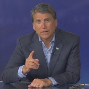 Governor Pat McCrory of North Carolina, October 2016