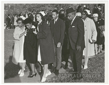 The 1967 funeral of James Eller