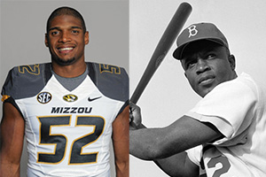 Michael Sam, first openly gay football player to be drafted by the NFL