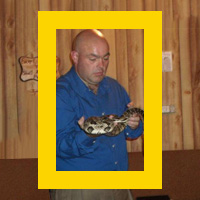 Deceased snake handler Reverend Jamie Coots