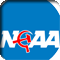 NCAA logo with hammer-and-sickle