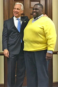 David Daggett with Chuck Lewis