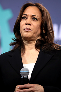 Former vice president Kamala Harris