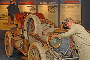 Exhibit at Kernersville Auto Museum for The Great Race