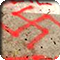Pro-Trump graffiti of a swastika