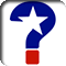 Graphic showing a question mark for a third political party