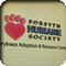 Forsyth Humane Society logo on side of building