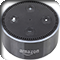 An Amazon Echo device