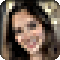 pixelated image of an AI-generated actor called Tilly Norwood